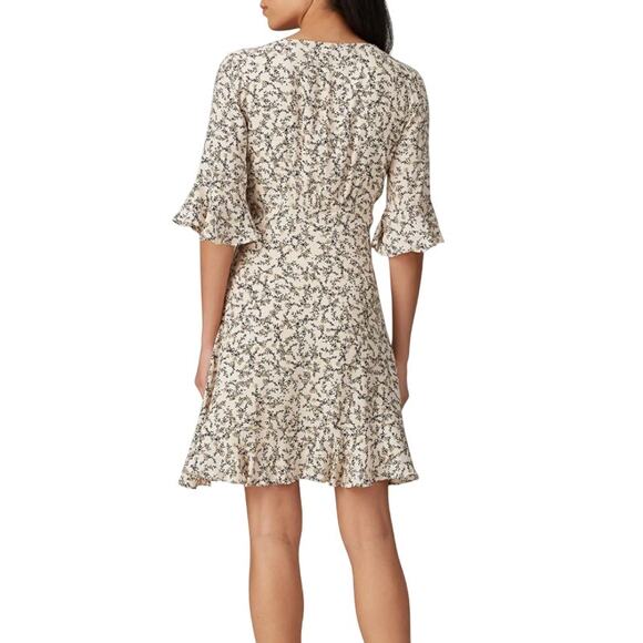 Cupcakes and Cashmere Cream Floral Summer Dress Size 4 - Picture 7 of 8